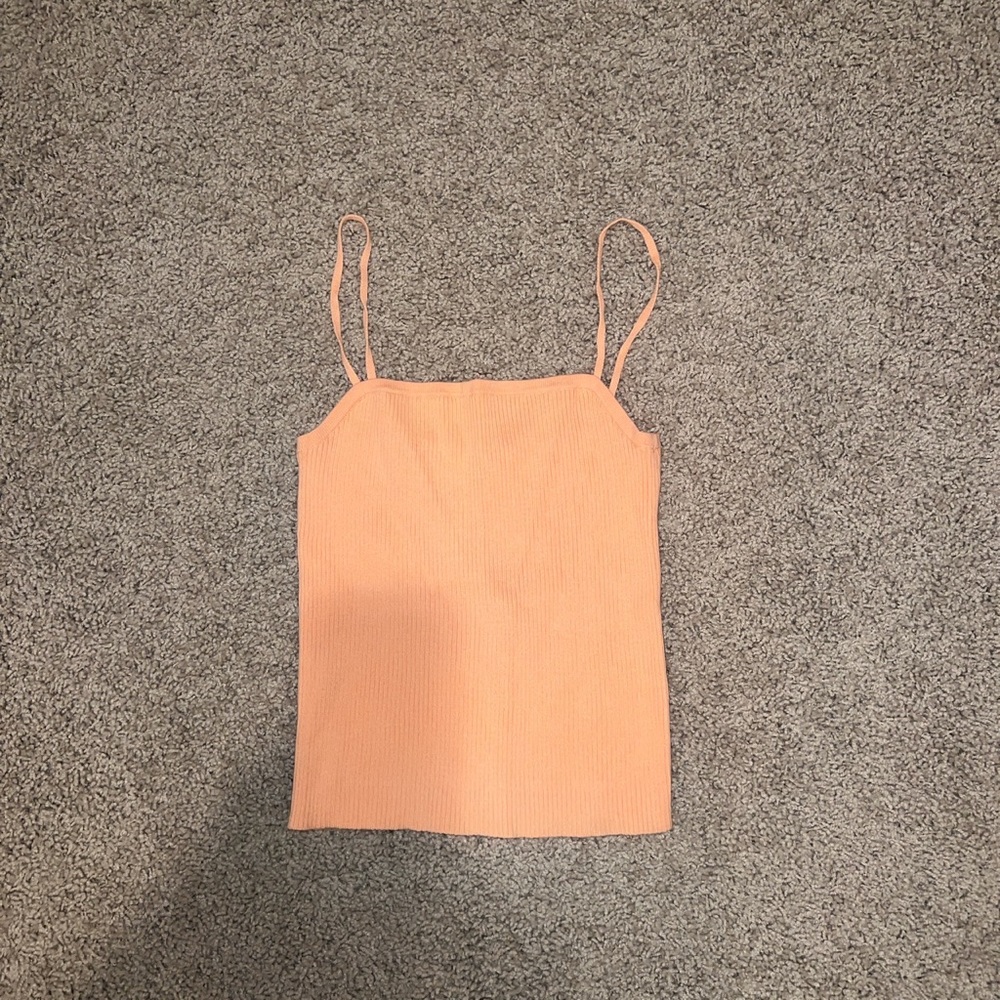 NORDSTROM/BP- orange stretchy crop tank
great condition